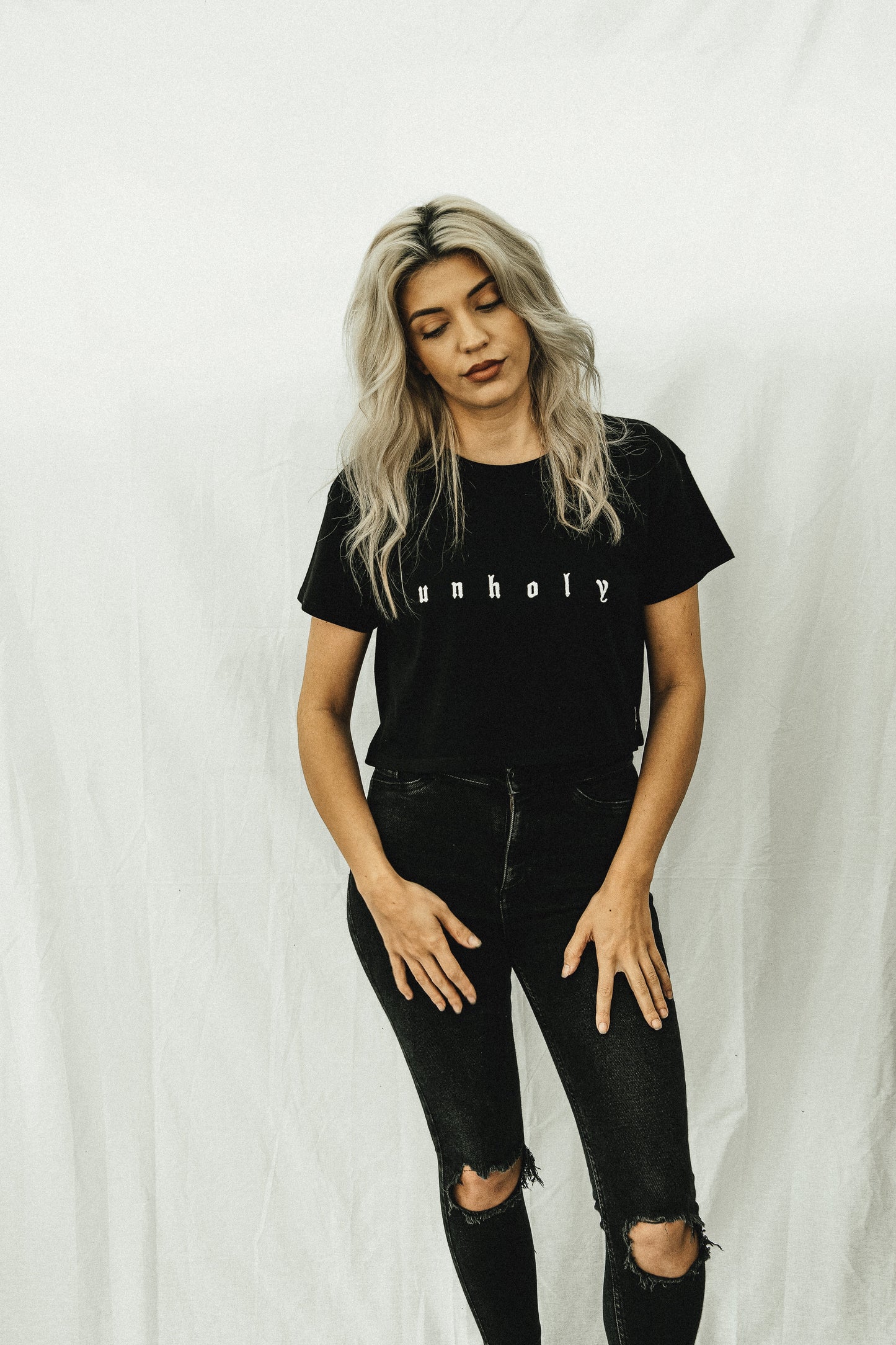 Unholy Crop Top
